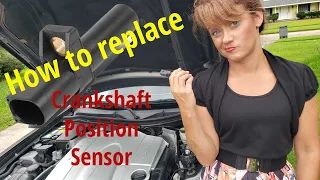 Replace Crankshaft Position Sensor CPS Mercedes / Chrysler Crossfire