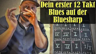 Bluesharp (Mundharmonika) lernen #7 Dein erster 12 Bar Blues