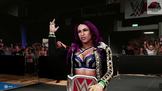 WWE 2K19 - Shayna Baszler & Ronda Rousey vs Becky Lynch & Sasha Banks - Raw Live Event Japan
