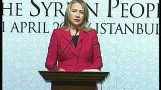 Secretary Clinton Comments on Turkey