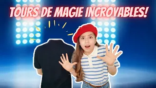 JE TESTE TOURS DE MAGIE INCROYABLES et faciles que vous pouvez faire 😱😅// KIARA PARIS🌸