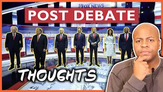1st GOP Presidential Primary Debate || Analysis and Reflection