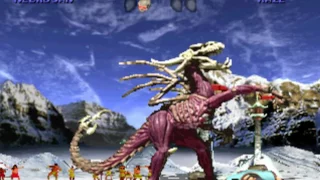 #590 Primal Rage 2 Boss: Necrosan gameplay and glitches.