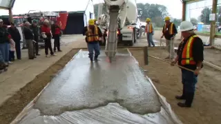 Self Consolidated Concrete (SCC) Demo - Woodstock Outdoor Farmshow (CFBA)