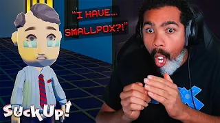 Dom Tries to Convince a Smart AI that He is Deathly Sick (almost impossible 😲) | Suck Up!