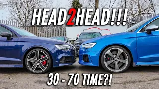 RS3 VS S3 DRIVING POV/REVIEW // IS THE RS3 WORTH THE EXTRA CHEDDAR?