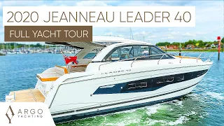 2020 Jeanneau Leader 40 | £349,000 Yacht Tour by a Professional Yacht Broker | Available in the UK