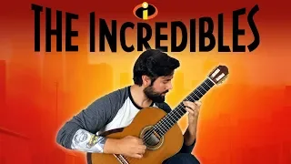 THE INCREDIBLES - Main Theme Classical Guitar Cover (BeyondTheGuitar)