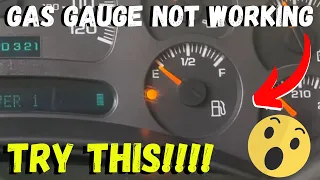 Gas Gauge Not Working. How to test Fuel Level sensor