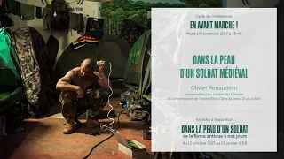 Conférence du 14/11/2017 : Dans la peau d’un soldat médiéval