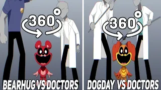 360º VR Disarming evil doctors #2 (Poppy Playtime 3 Animation)