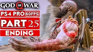 GOD OF WAR 4 ENDING Gameplay Walkthrough Part 25 [1080p HD 60FPS PS4 PRO] - No Commentary