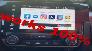 How to install apps on your honda