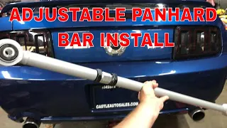 Centering your Rear!?! Adjustable Pan hard Bar Rod Whiteline  How To Install Mustang S197 DIY VLOG
