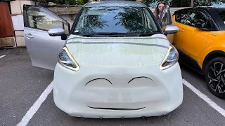 Toyota Sienta hybrid Перегон Владивосток-Череповец ( 9500 кМ )