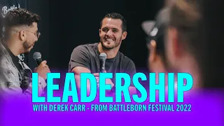 Leadership Training with Derek Carr