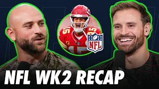 Chris Long & Kyle Long React To Every NFL Week 2 Game!