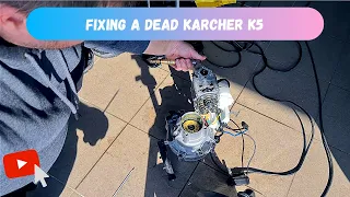 Fixing a faulty Karcher K5 Premium Full Control Plus pressure washer