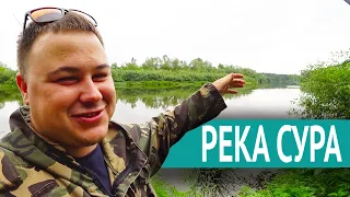 КЛЮЕТ! Рыбалка на реке СУРА с ночевкой на фидер