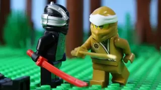 LEGO Golden Zane VS Droids STOP MOTION LEGO Ninjago Zane Rescue | Billy Bricks