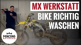 Motocross / Enduro Bike waschen | Tutorial | Maciag Offroad MX Werkstatt
