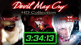 Devil May Cry 1-3 Trilogy Speedrun in 3:34:13