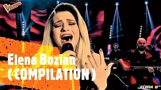 ✌ VOCEA României TOP 8 ✌ ELENA Bozian | Every Performance | The Voice 2019 (Compilation)