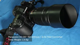 Panasonic Leica DG Vario Elmarit 50-200mm and DMW-TC20 Teleconverter