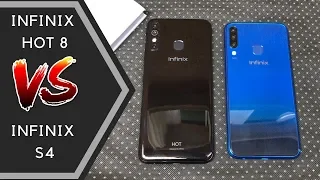 Infinix Hot 8 Vs Infinix S4 (3GB RAM, 32GB Storage) Speed Test Comparison