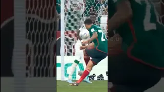 Chavez's goal which was created from a free kick made Mexico win over Saudi Arabia @meta.u  #shorts