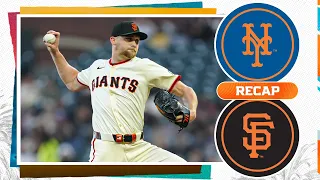 Mets vs. Giants Game Highlights (4/22/24) | MLB Highlights