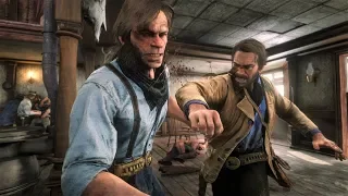 Red Dead Redemption 2 PC Gameplay - Epic Bar Fight & Train Heist