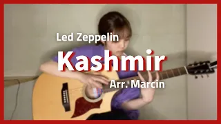 Marcin - Kashmir on One Guitar (Led Zeppelin) | Fingerstyle Guitar Cover