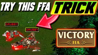 Do This ONE Simple trick to EASILY win FFA - WC3 - Grubby