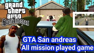 GTA San Andreas - All Missions Walkthrough ( 1080p 50fps )