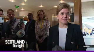 Discussion: Nicola Sturgeon back at Holyrood after police investigation