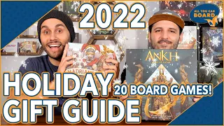 Holiday Gaming Gift Guide 2022 | 20 Board Games We Recommend as Gifts This Holiday Season!
