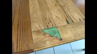 DIY Pallet Table Leaf (w Epoxy inlay) - Bublitz Craft Build
