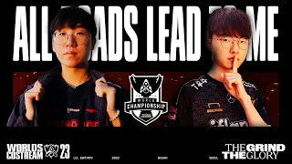 ONLY FAKER CAN STOP THE GOLDEN ROAD - JDG vs T1 | WORLDS 2023 SEMIS w/ The Boys