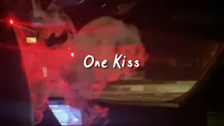 one kiss (slowed reverb + lyrics)
