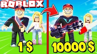 NAJLEPSZA BROŃ NA ŚWIECIE W ROBLOX! (Roblox Weapon Simulator) Vito i Bella