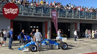 Historic Minardi Day 2021 - Osella FA 1 E (1983) @Bonfanti Garage box #shorts