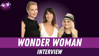 Wonder Woman DCU Interview | Patty Jenkins, Connie Nielsen & Lucy Davis