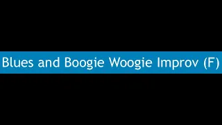 Blues and Boogie Woogie Improvisation (F) Tutorial!