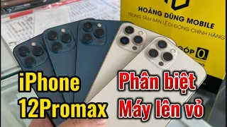 Cách để phân biệt iphone #12promax đã bị thay vỏ link kiện, như trong video