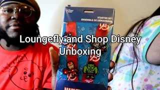 Loungefly and shop Disney unboxing