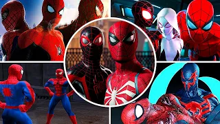 Evolution of Spiderman Meet Another Spiderman in Games (2000 - 2023)