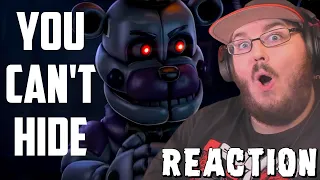 FNAF SISTER LOCATION SONG | "You Can't Hide" by CK9C [Official SFM] REACTION!!!