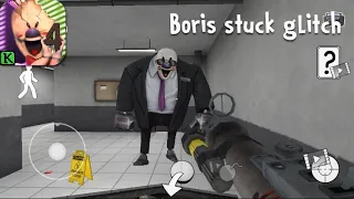 Ice Scream 4 Boris stuck glitch