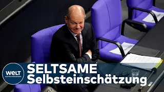 OLAF SCHOLZ KOMISCH BESCHEIDEN: Heftige Kritik zum Gehalt von Olaf Scholz im Netz